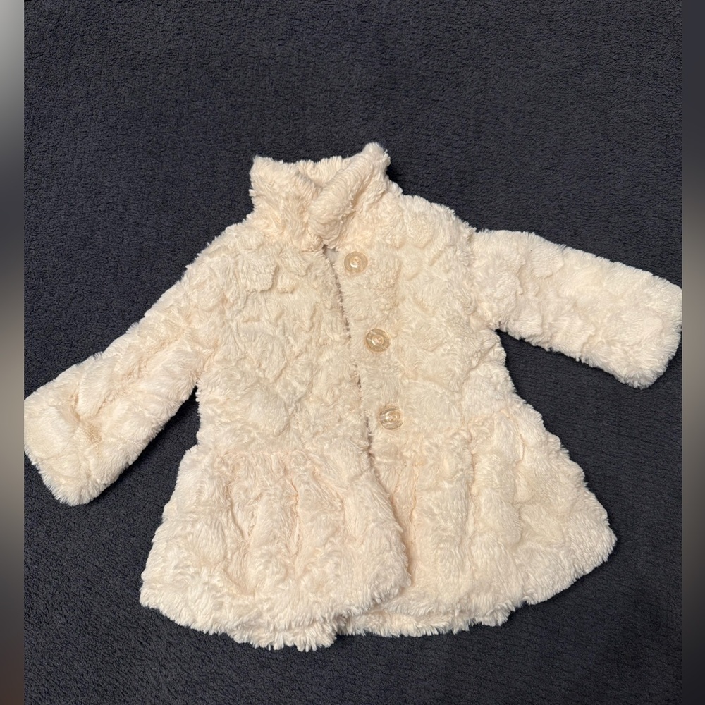White Calvin Klein Jeans, Girls Coat size 18 M
